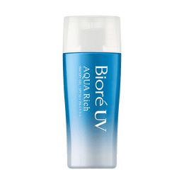 [2023 New Edition] Biore UV Aqua Rich Watery Sunscreen GEL,Blue Bottle Sunscream SPF50+/PA++++ 70ml