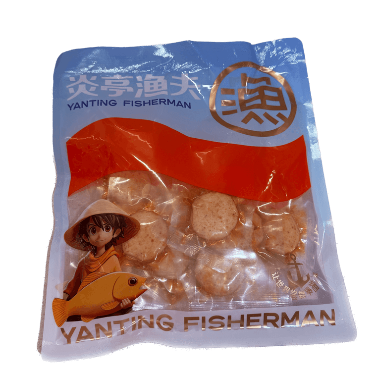 ヤンティン・フィッシャーマンズ【バリュープラスバージョン】魚豆腐、バーベキュー風味、160g×20パック、新鮮で柔らかい魚の練り物、個包装 3