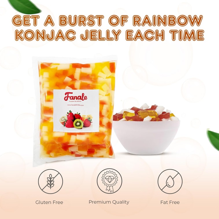 파날리 레인보우 곤약 코코넛 400g 5