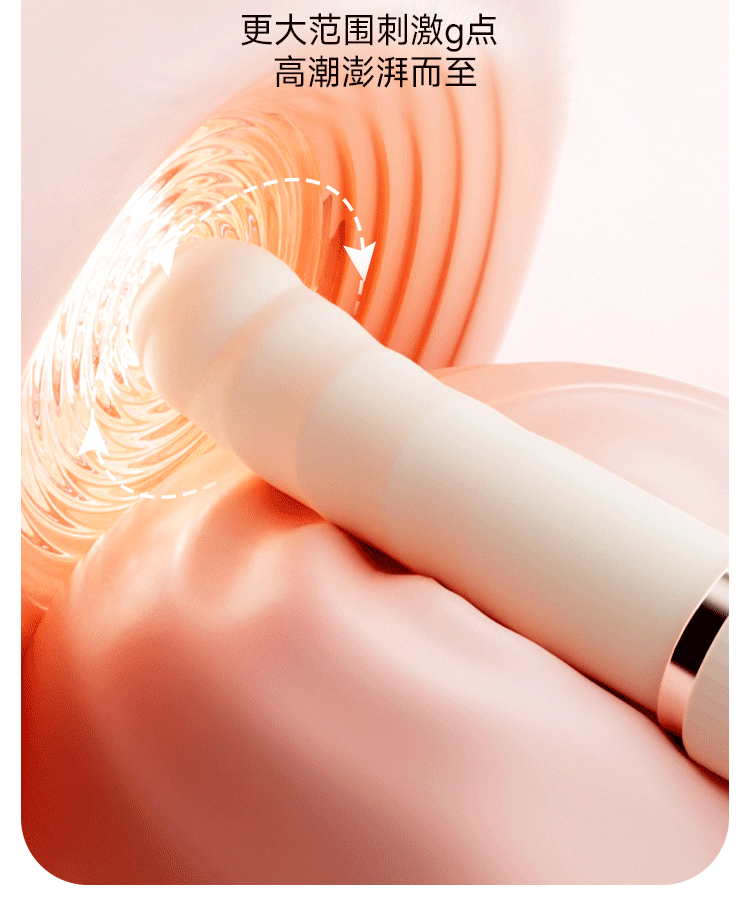 【中国直邮】 姬欲 栀子炮机全自动伸缩抽插震动棒女性自慰器玩具成年人用品入体1个装