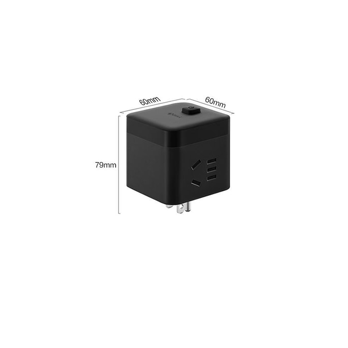 Travel adapter US to  electrical plug converter, 1 piece