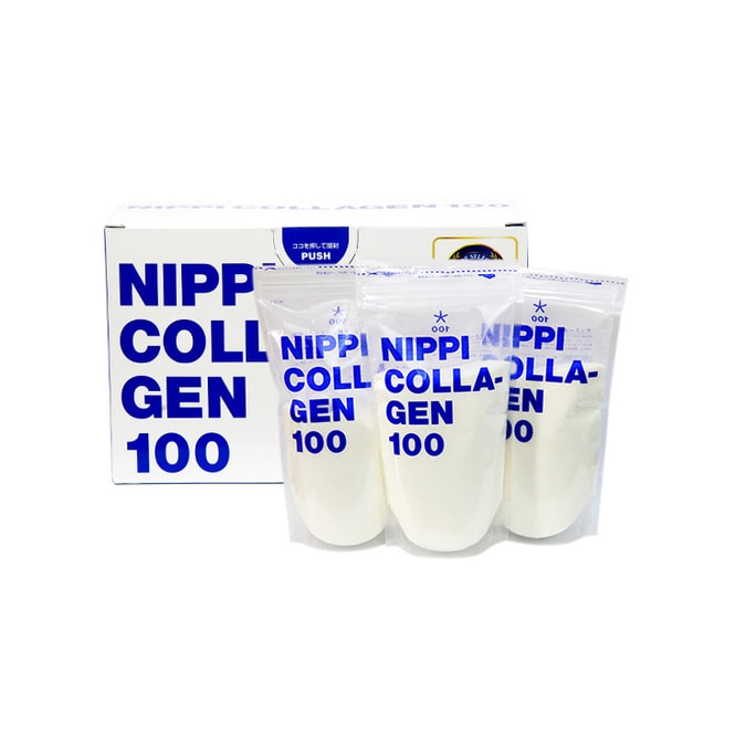 【日本直邮】NIPPI小分子胶原蛋白肽水解纯胶蛋白肽粉330g氨基酸美容