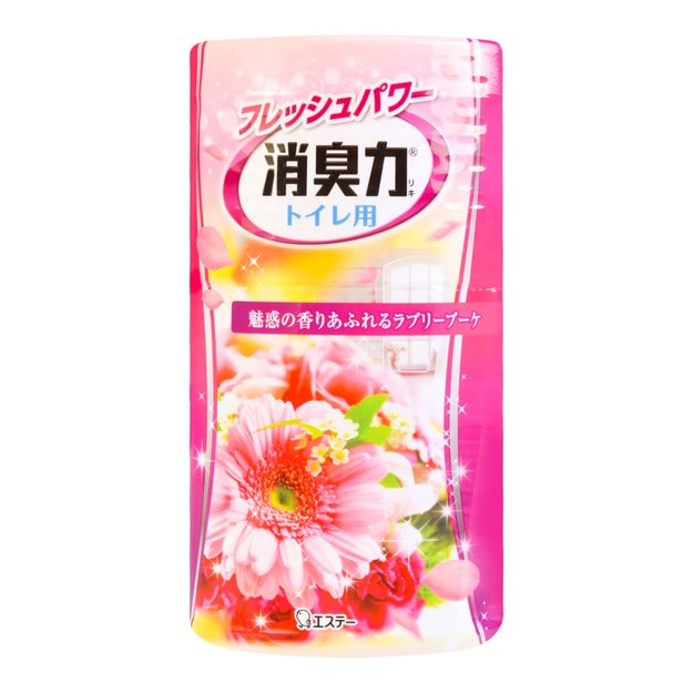 日本st消臭力厕所除臭芳香剂甜蜜花香400ml 亚米网