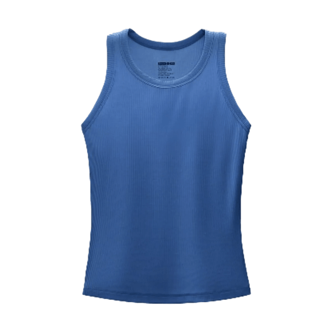 501Cool Women's Skin-Friendly Tencel Modal Small Round Neck Wireless Tank Top, Klein Blue, M