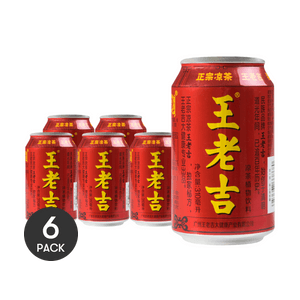 【超值分享裝】王老吉 涼茶植物飲料 310ml*6【6罐裝】【怕上火喝王老吉 清火消暑】