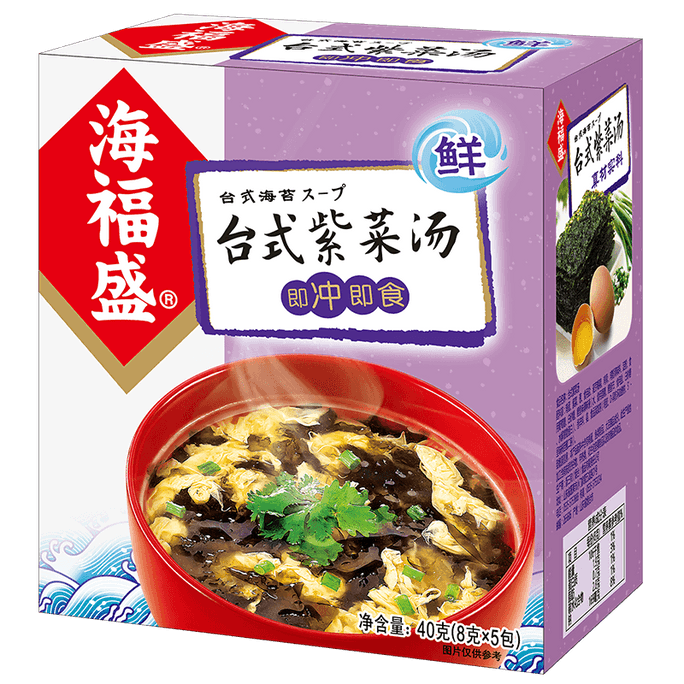 하이푸성 인스턴트 수프(대만식 김수프) 40g x 2