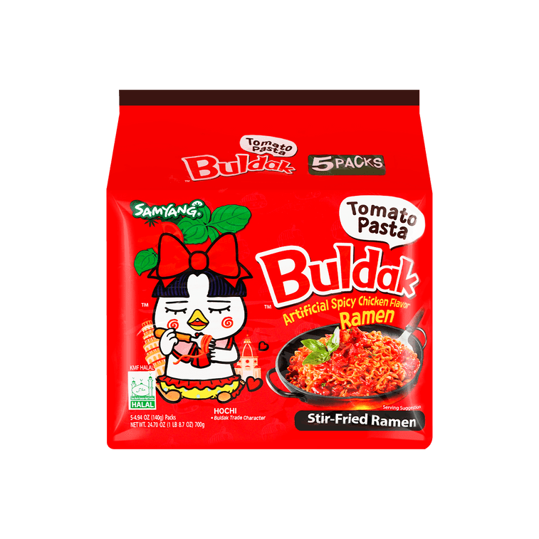 【網紅泡麵大禮包】韓國SAMYANG 三養泡麵 7種口味超值裝 炸醬味+奶油起司口味+乳酪味+泡菜味+番茄味+超辣雞肉味+超辣火雞湯麵 5