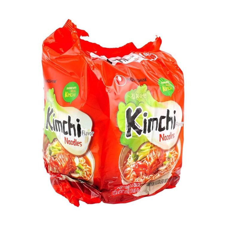 韓國NONGSHIM農心 韓式辣白菜拉麵 湯麵泡麵 4連包 480g 5