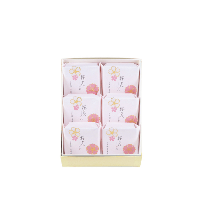 【日本直邮】 日本 宗家 源吉兆庵 樱花甜豆沙 6枚