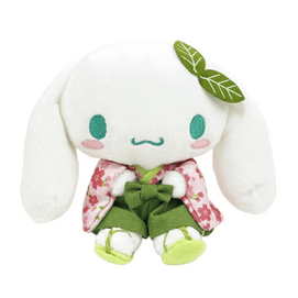 Region-limited Sakura Matcha ese Style Cinnamon Dog Plush Toy, Size S, 1 piece