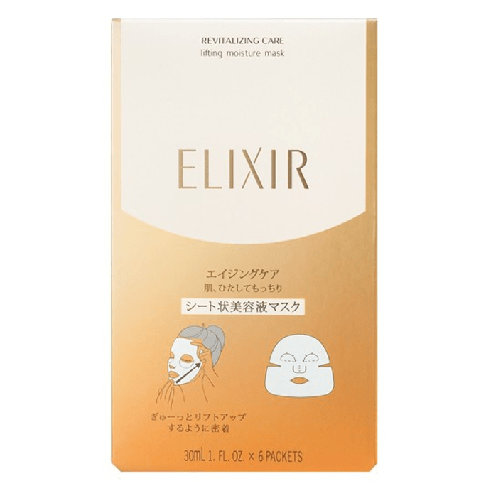 Elixir Lifting Moisture Mask W 30ml*6 Sheets