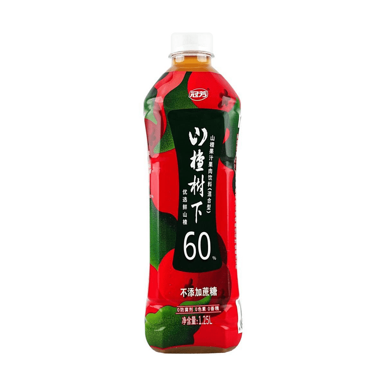 산사나무 주스 및 과육 혼합 음료, 무설탕, 42.2 fl oz 3