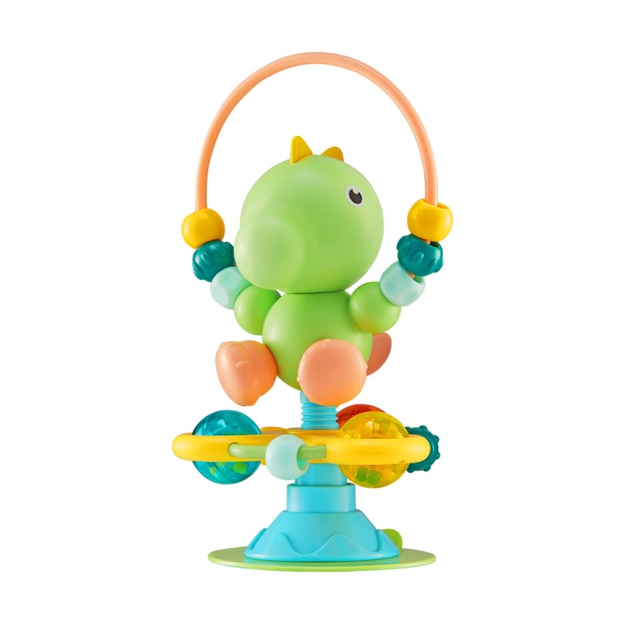 아기와 어린이 공룡을 위한 흡입 컵이 있는 유아용 식탁의자 장난감