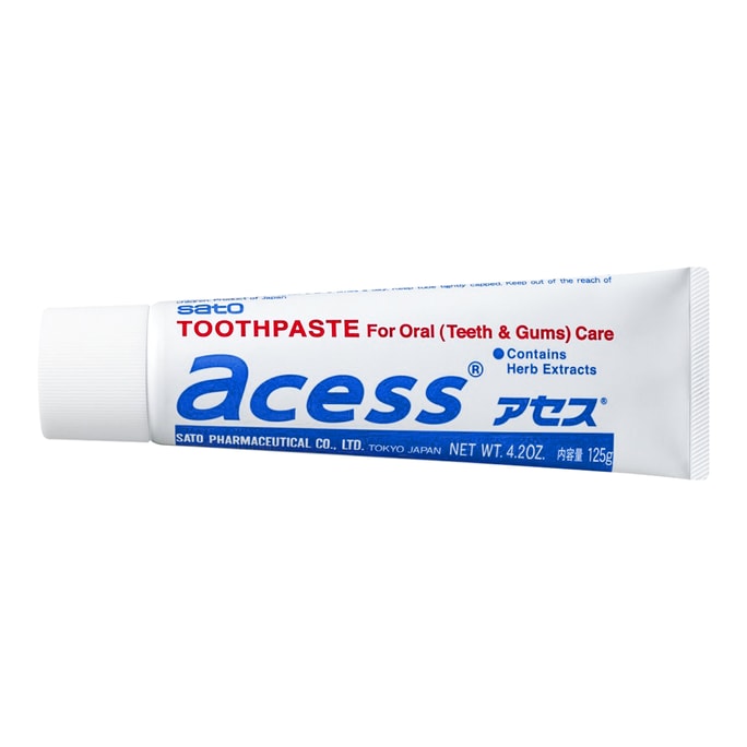 ACESS オーラルケア（歯と歯茎）歯磨き粉 125g