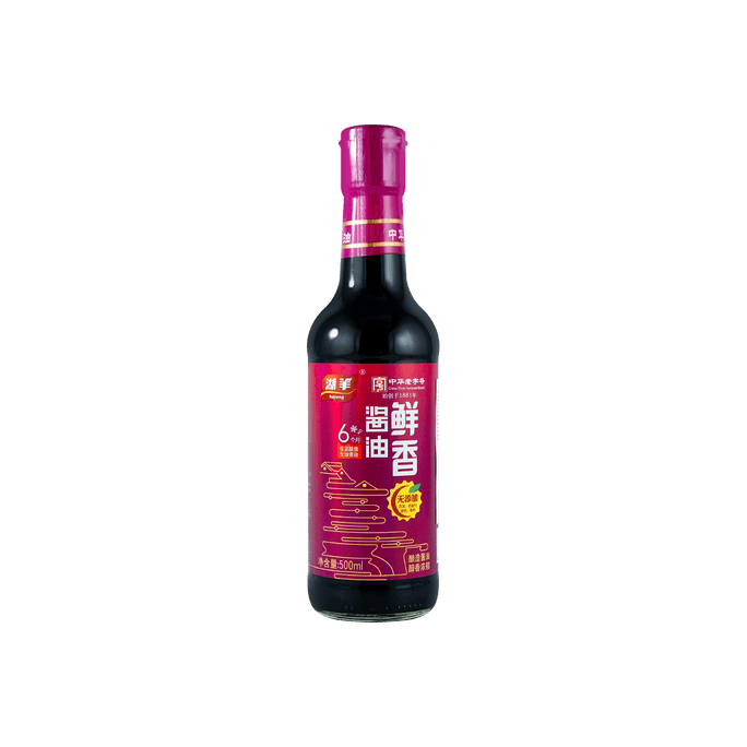 湖羊特级鲜香酱油 500ml