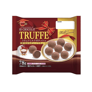 【日本直邮】 日本 BOURBON 布尔本 松露巧克力牛奶甘纳许巧克力 78g