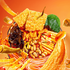 Thick Soup Liuzhou Snail Rice Noodles with Chunky Yuba, 11.64oz