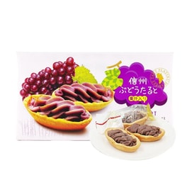 Shinshu Budo Tart,Grape Flavored Dessert Gift Box,6p 5.07 oz
