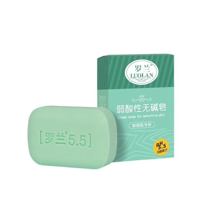 롤랜드 비누(약산성, pH 5.5, 세안비누, 블루향)(100g x 1상자)