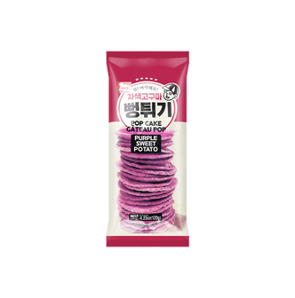 韩国海太 香脆大米饼 甜紫薯口味 120g