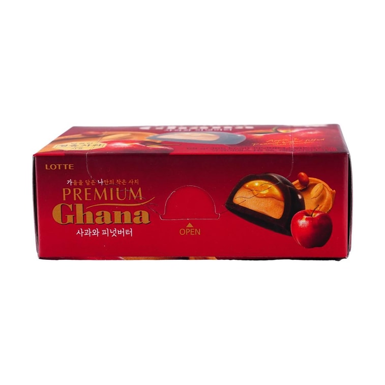 가나 프리미엄 사과 & 땅콩버터 초콜릿 2.39온스【시즌 한정】 10