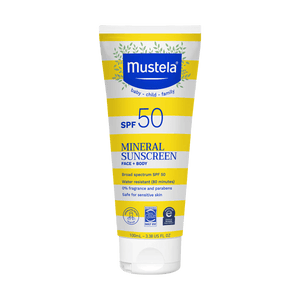 MUSTELA Children's Physical Sunscreen Lotion SPF50 100ml Family Use