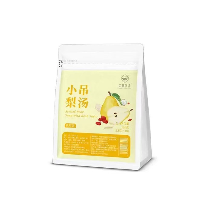 Little Hanging Pear Health Tea Lily Fungus Red Date Goji Berry Dried Pear 120g