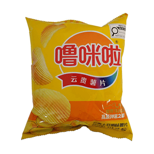 噜咪啦 云贵土豆原味薯片 50g【原切马铃薯片】【高原土豆】
