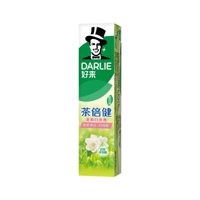 (Formerly Darkie) Tea Health Series 140g. Infused With Selected Jasmine White Tea And Green Tea Extracts, It Contains Tea Polyphenols To Freshen Breath, Care For Gums, And Provide Long-lasting