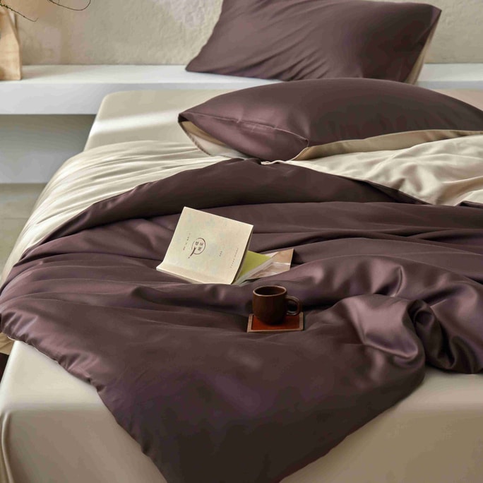 Cotenrra Fresh Dew Bedding Set(Fitted)Expresso-Queen