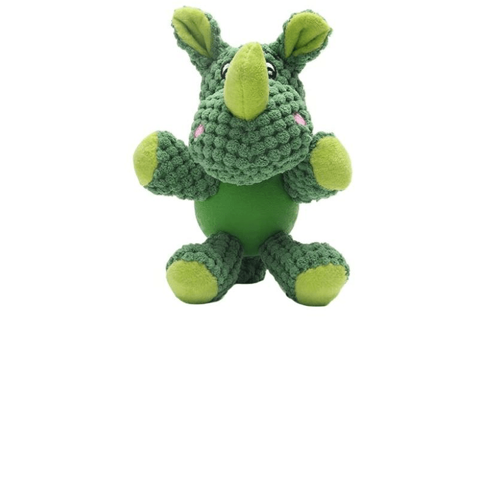 Itebu velvet rhinoceros dog toy puppy 1 piece