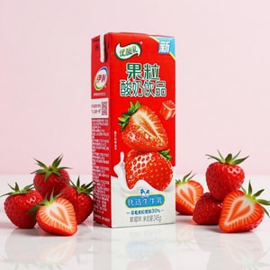 伊利 果粒酸奶 优酸乳 草莓味 245g
