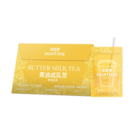Salted Butter Milk Tea Instant Milk Tea 4.94 oz【0 Sugar Low Fat Low Calories】