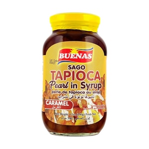 Buenas Sago Tapioca in Caramel Syrup 12 oz