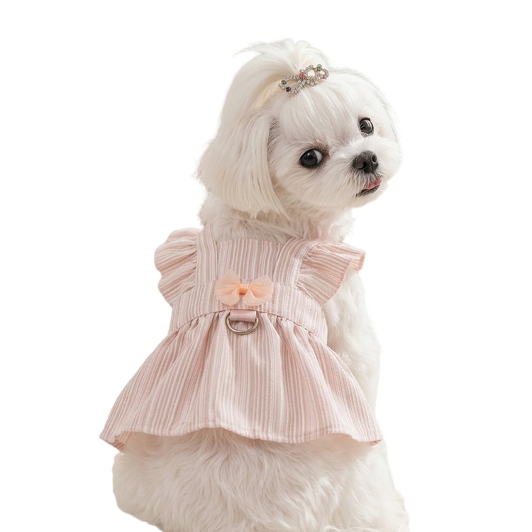cute puppy dresses Smocked Daisy Dog Dress with Cooling Effect