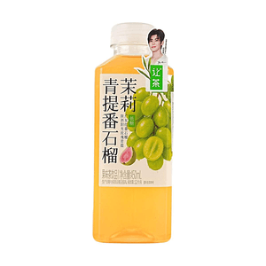 让茶 青提番石榴茉莉果茶饮料 低糖芭乐果味茶 450ml