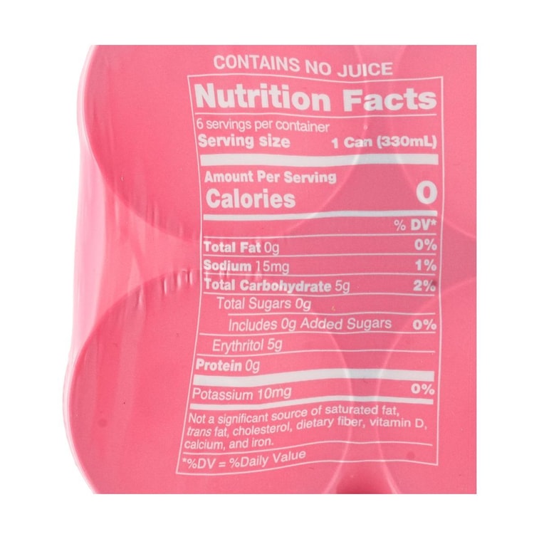 元气森林 苏打气泡水 草莓味 330ml*6罐装 【0糖0卡0脂】【网红汽水】 6