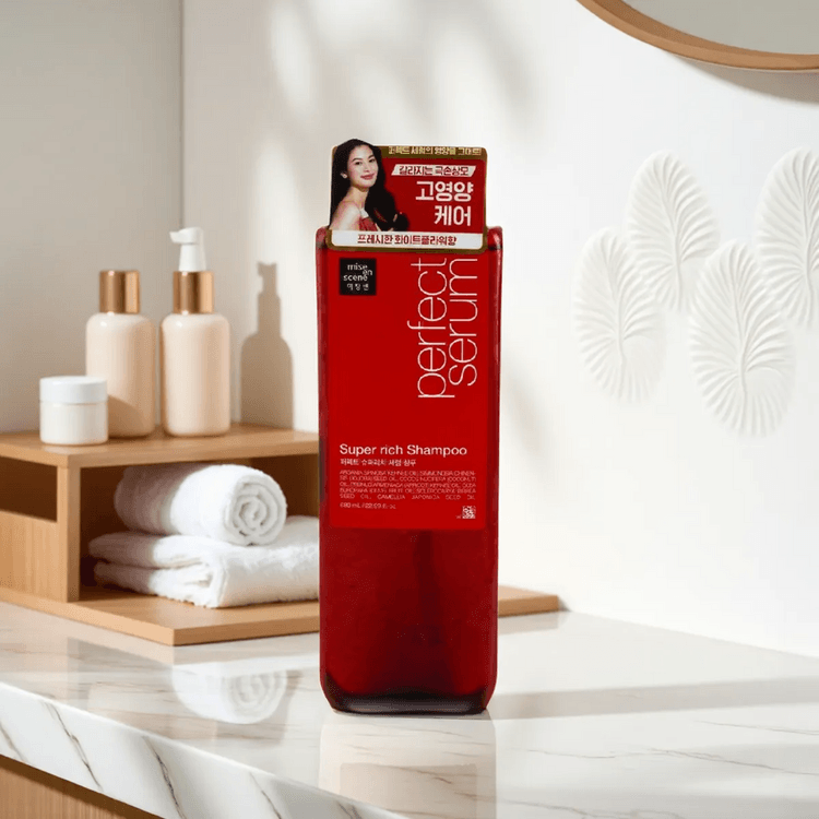 MISE EN SCENE Perfect Serum Super Rich Shampoo, 23 fl oz - Yami.com