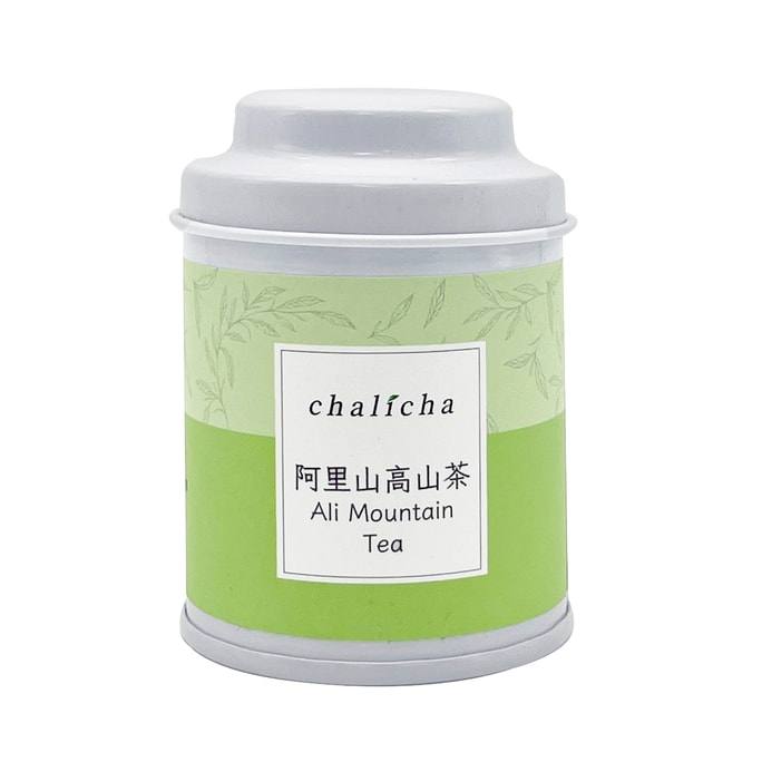 Ali Mountain Tea (mini round white tin) 25g