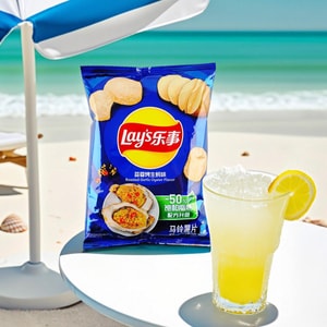 Roasted Garlic Oyster Potato Chips, 2.46oz