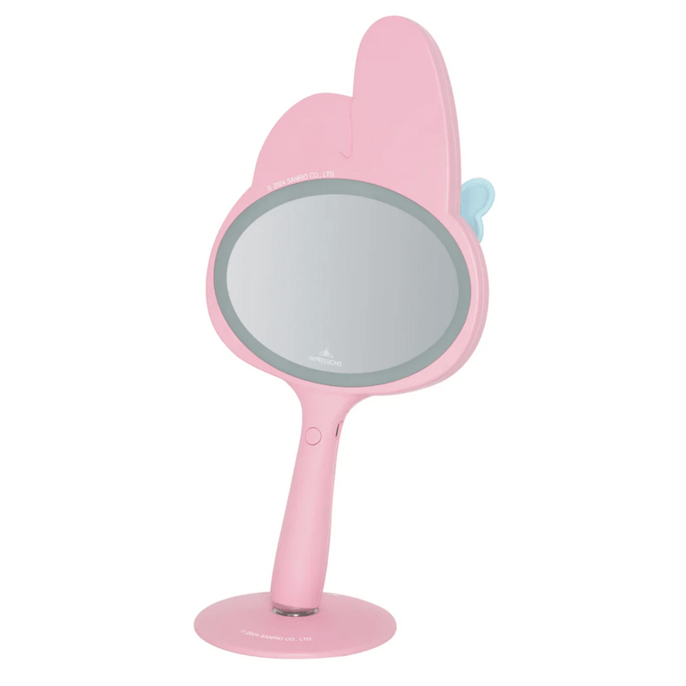 マイメロディ LEDハンドヘルドメイクアップミラー（アメリカンインプレッションドレッシングテーブル） 4