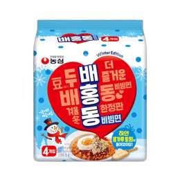 [Nongshim] Baehongdong Mix Buckwheat Noodles 456g (114g*4p) main image 0
