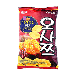 Calbee 협업 오사츠 고구마칩 2.12 oz [가을 한정판]