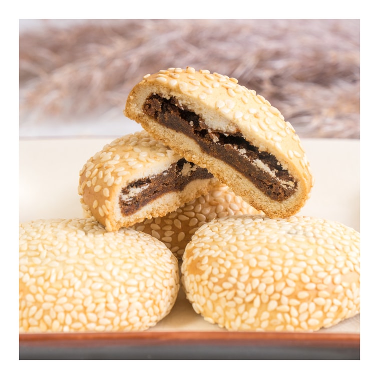 稻香村 麻饼 松子枣泥味 240g 6