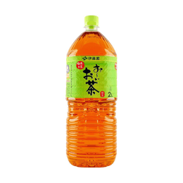 日本ITO EN伊藤园 日式无糖绿茶饮料 大瓶装 2L【0脂0卡】