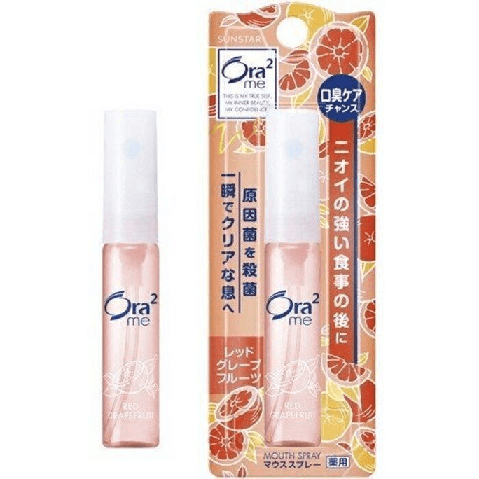 Aura 2 Breath Fine Mouth Spray Red Grapefruit [6 ml]