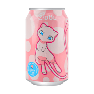 Pokemon Mew White Peach Flavored Sparkling Water 11.16 fl oz