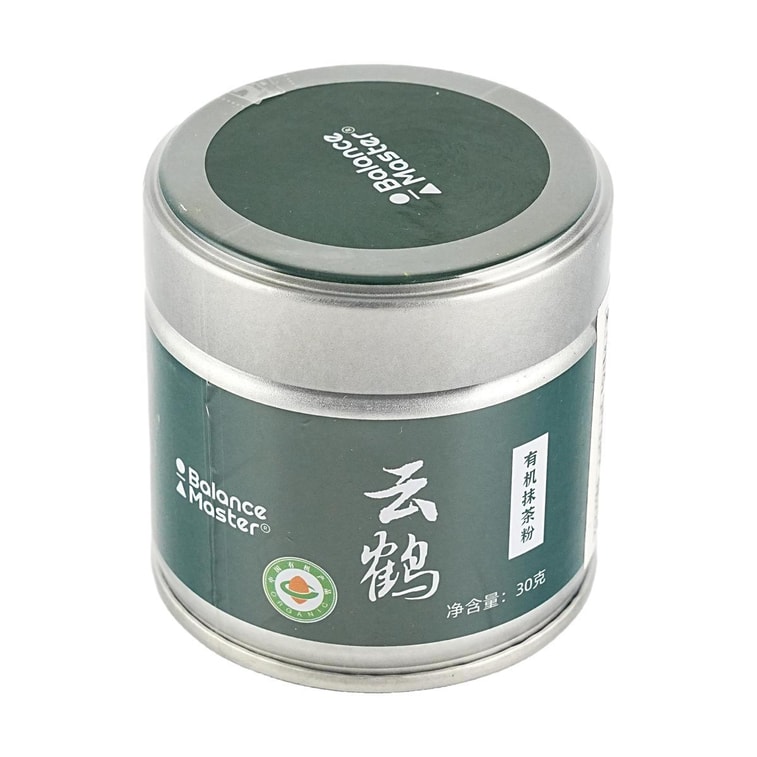 均衡大师 云鹤有机抹茶粉 30g【茶道级浓抹茶 适合进阶抹茶爱好者】【0蔗糖0添加】【拿铁冲饮烘焙甜品用】 6