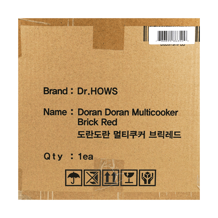 Doran Doran 3 in 1 Electric Skillet Multi Cooker Hot Pot Fryer Pan Griddle and Grill with Glass Lid Red 8