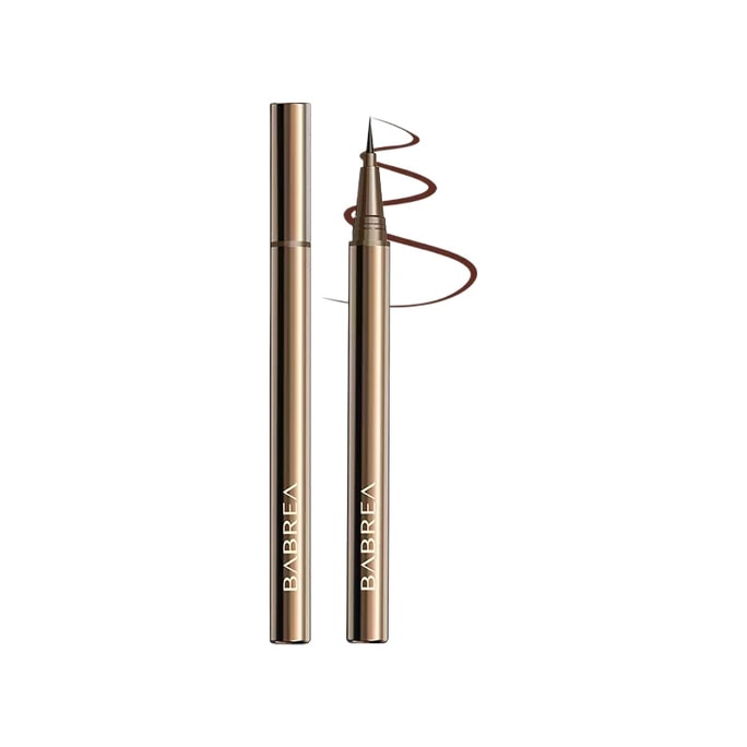 Eyeliner pen, glue pen, waterproof, sweat-proof and long-lasting, non-smudging eyebrows, novice-friendly and extremely fine 02 #black., Remove Dead Skin